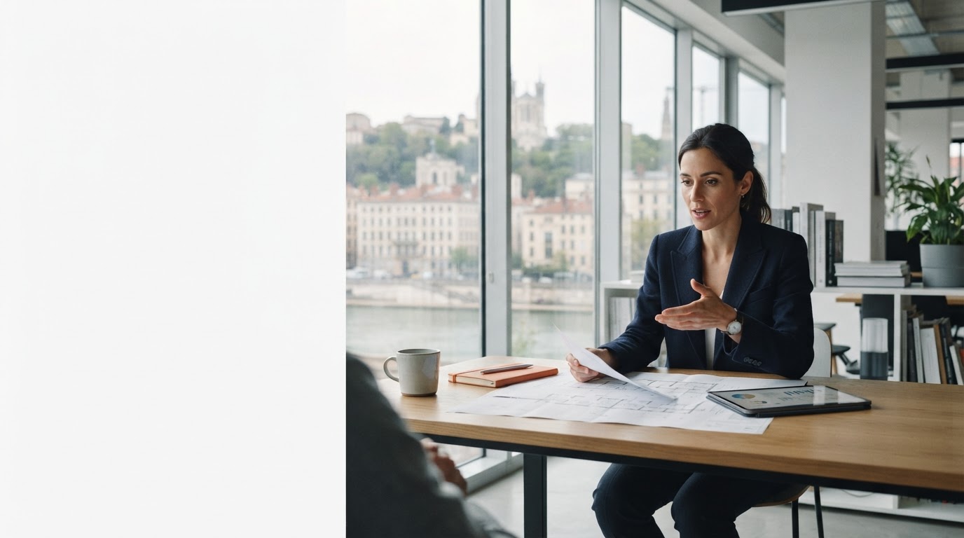 Valorix AI — interface épurée affichant une courbe de croissance régulière